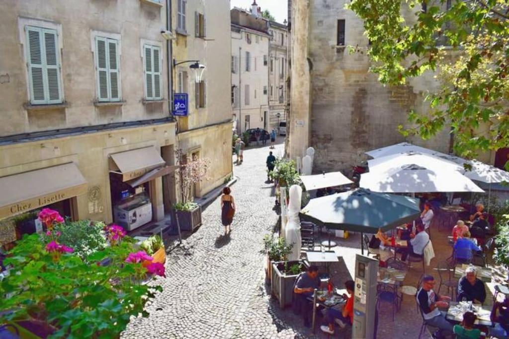 Appartement Centre Palais Des Papes-Balcon B1 Clim - 123Avignon Extérieur photo